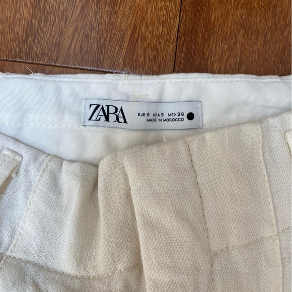 Zara High-waisted Straight Cut Trousers-S - Picture 11 of 12